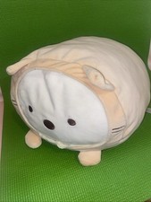 "Felpa blanda Summikko Gurashi San X Barnes & Noble vestida como tronco de gato 18"""