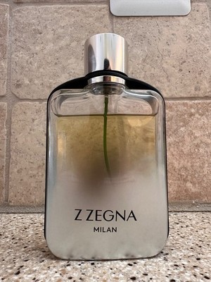 Z ZEGNA MILAN by Ermenegildo Zegna 100 ml/ 3.4 oz  Partial Bottle, Discontinued