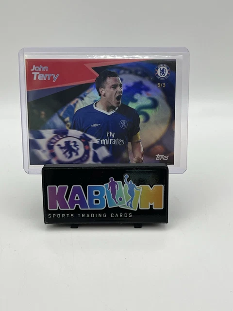 John Terry /5 Topps Chelsea Team Set 2025/26