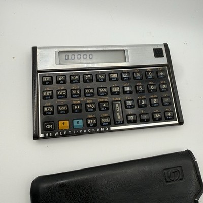 HP 11C Scientific Calculator with Slip Case Working Condition New Batteries!   