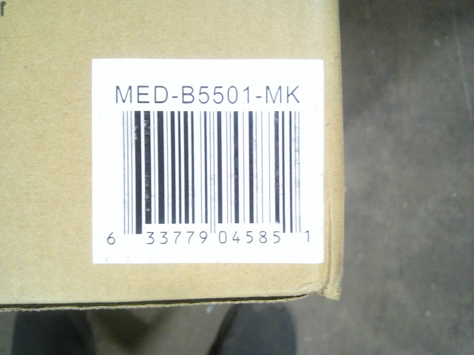 Aplique de pared Crystorama Lighting Medford 14" de alto negro mate MED-B5501-MK Foto 2 de 3