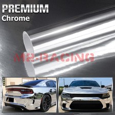 Chrome Gloss Car Vinyl Film Wrap Sticker Decal Air Release Bubble Free Sheet Diy