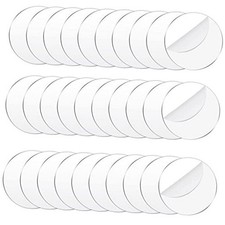 30 Pcs Acrylic Circle Blanks Clear Disc Round Transparent Acrylic 5 Inch