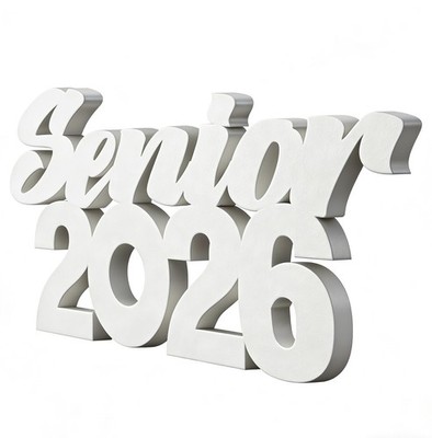 Senior 2026 Sign Graduation Party Decor Wooden Photo Booth Prop Centerpiece