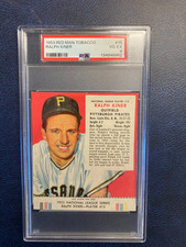 1953 Red Man Tobacco #15 Ralph Kiner PSA 3