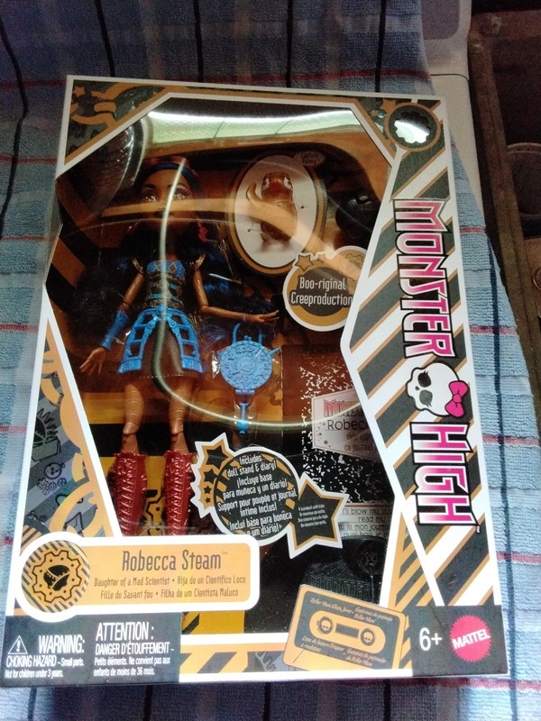 Monster High Boo-riginal Creeproduction Robecca Steam Doll 2026 Mattel