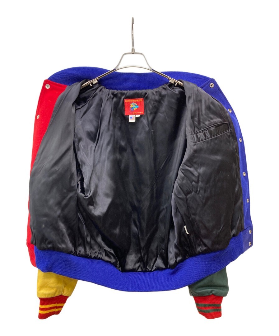 ROCKETBUSTER BOOTS Custom Patch Varsity Jacket Mu… - image 4