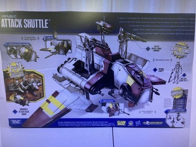 Hasbro Star Wars The Clone Wars Republic Attack Shuttle Vehicle