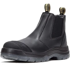 ROCKROOSTER Work Boots 6 inch Steel Toe Pull On Safety Shoes Size 12 NEW IN BOX