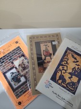 3 Seperate Hallowwen Quilt Patterns
