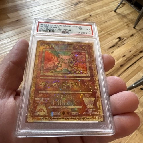 2000 POKEMON GAME MOVIE POKEMON 2000 MOVIE ANCIENT MEW PSA 8