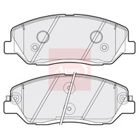 Apec BremsbeläGe Vorne FüR Ssangyong Korando CK 2010 (R90) PAD1564