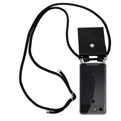 Schutzhülle für Google PIXEL 3 Hülle Handykette Silikon Necklace