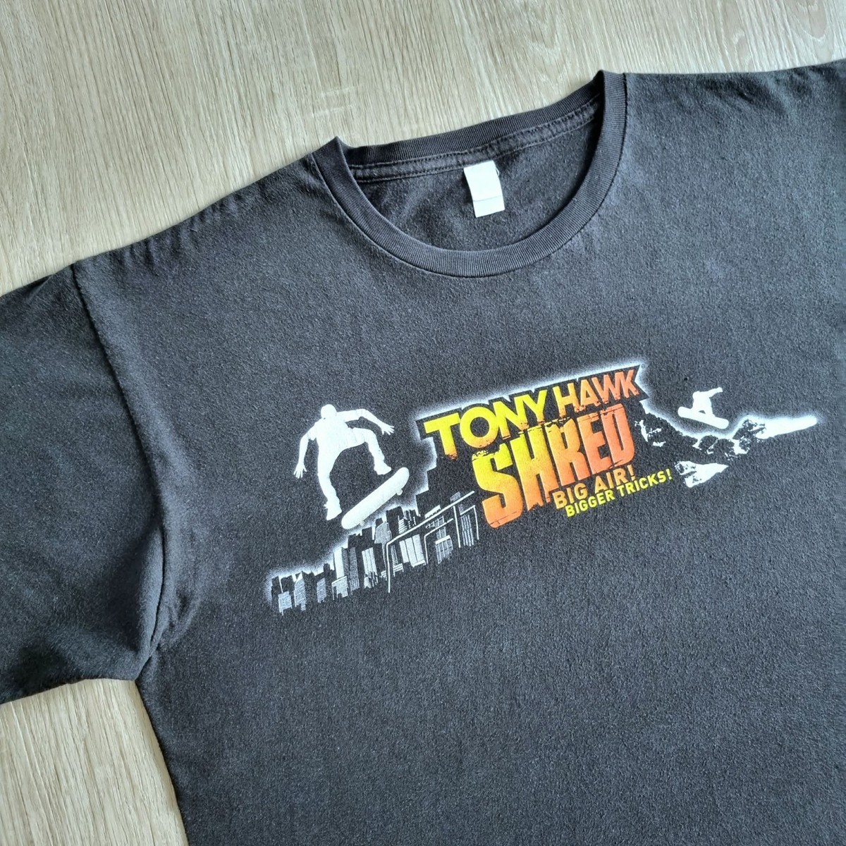 Vintage TONY HAWK PRO SKATER Shirt L Skateboard Video Game Promo
