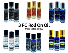 3 Pack Perfume Roll On Oil 12 ML Limited Time Only