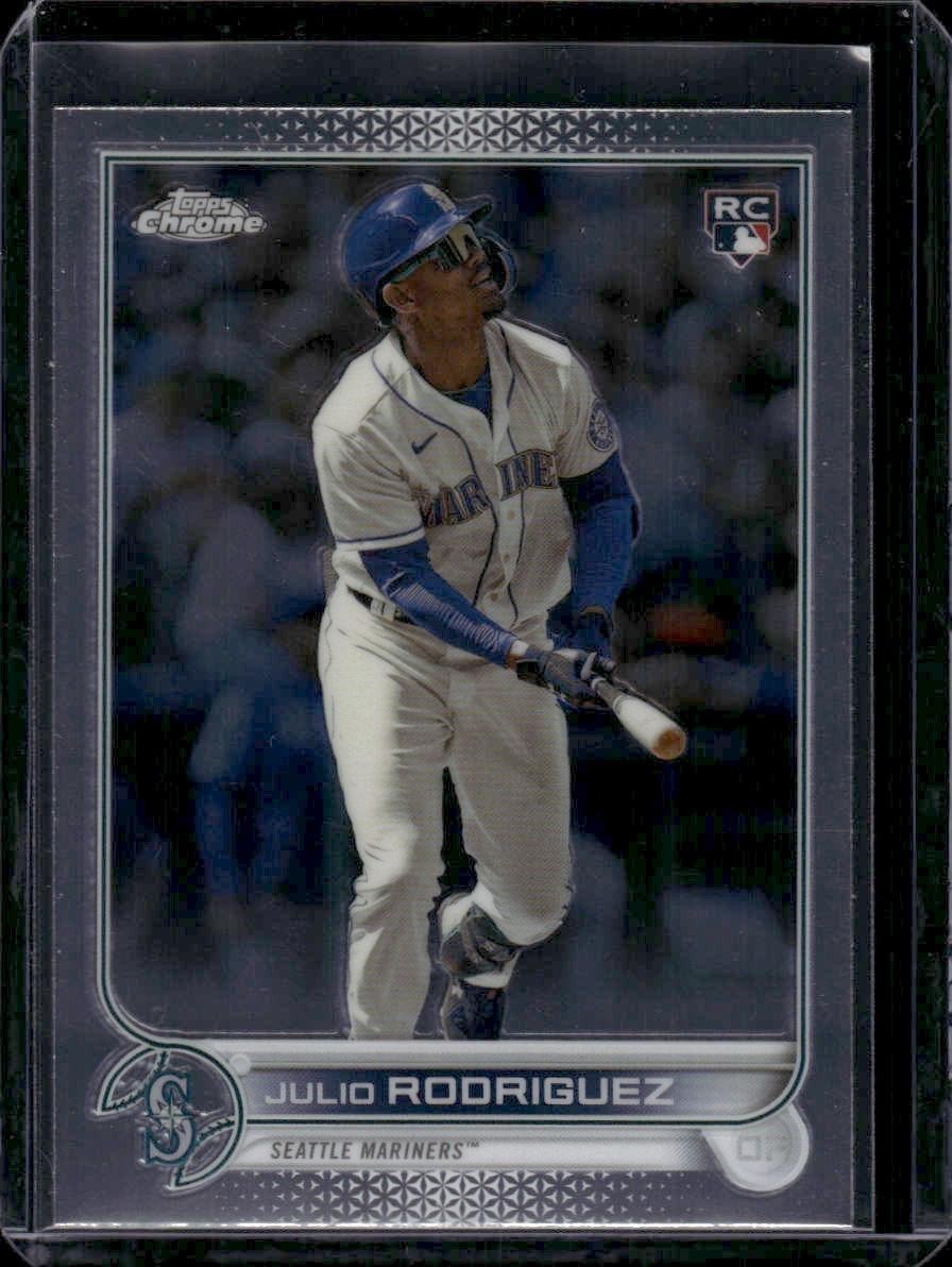 2022 Topps Chrome Update #USC150 Julio Rodriguez Rookie Seattle Mariners