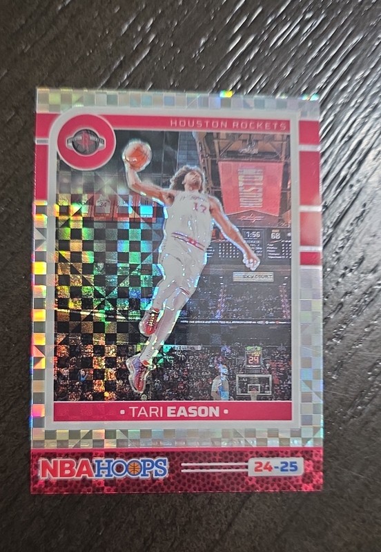 2024-25 Panini Nba Hoops - Tari Eason #67 Premium Checkerboard Prizm