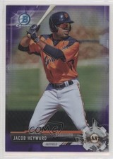 2017 Bowman Draft Chrome Purple Refractor 24/250 Jacob Heyward #BDC-22 11pj