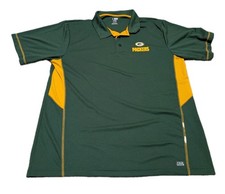 Green Bay Packers Polo Shirt Mens XL Green TX3 Cool NFL Team Apparel