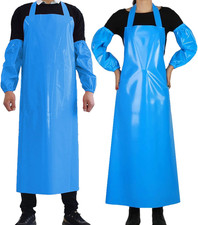 Waterproof Oil Proof Bib Apron Utility Apron Chemical Resistant Apron Wi