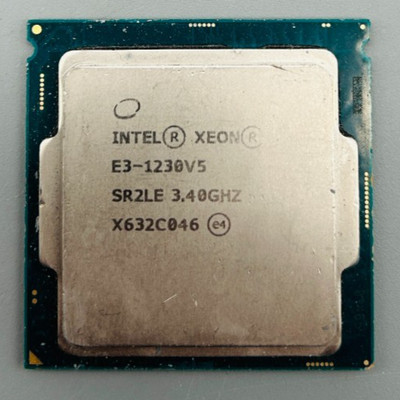 Intel Xeon E3-1230 v5 (4x 3.40GHz) CPU Prozessor Sockel 1151