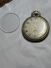 Elgin 10k Gold Filled Pocket Watch Working 