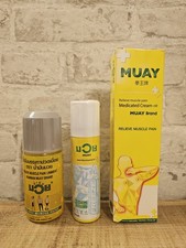 Namman MUAY Thai Crema Medicata + FREEZE + Linimento Boxe ORIGINALE come THAILANDIA