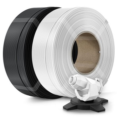 Creality PETG Filament Refill 1.75mm 3D Printer Filament, 2kg 4.4lb Refilament