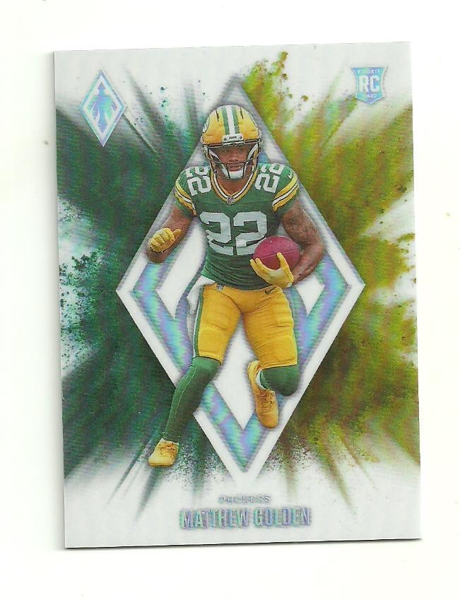 2025 PANINI PHOENIX FOOTBALL Matthew Golden Colorblast Color Blast RC #15