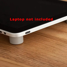 Sturdy Durable Adjustable Lightweight Heat-Dissipating 4Pcs Laptop Cooling Stand