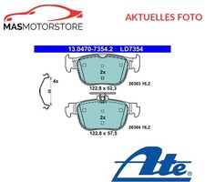 SATZ BREMSBELÄGE BREMSKLÖTZE HINTEN ATE 130470-73542 P FÜR SEAT LEON