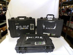 Lot Of 3* Nelson Case Corp 1495 Laptop Case Waterproof Hard Briefcase (J442)