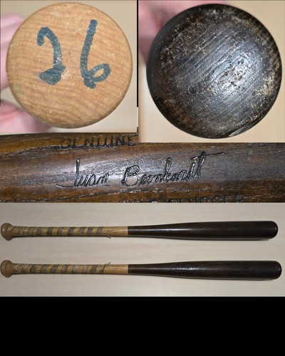 Late 1970s Juan Bernhardt Game-Used Baseball Bat – Seattle Mariners Pioneer