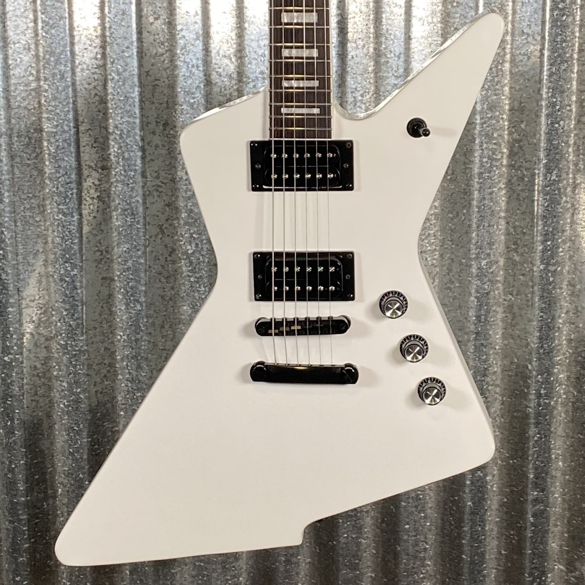 Westcreek Guitars Revenge Explorer Style White #0054 Used | eBay