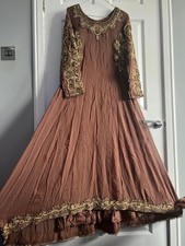 Asian Designer 3-Piece Suit Pakistani Indian Party Wear