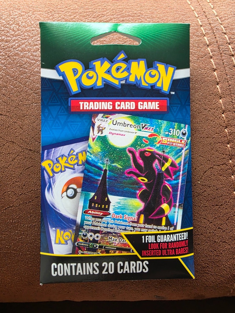 Pokemon TCG Umbreon VMAX Walmart pExclusive Mystery Pack Factory Sealed