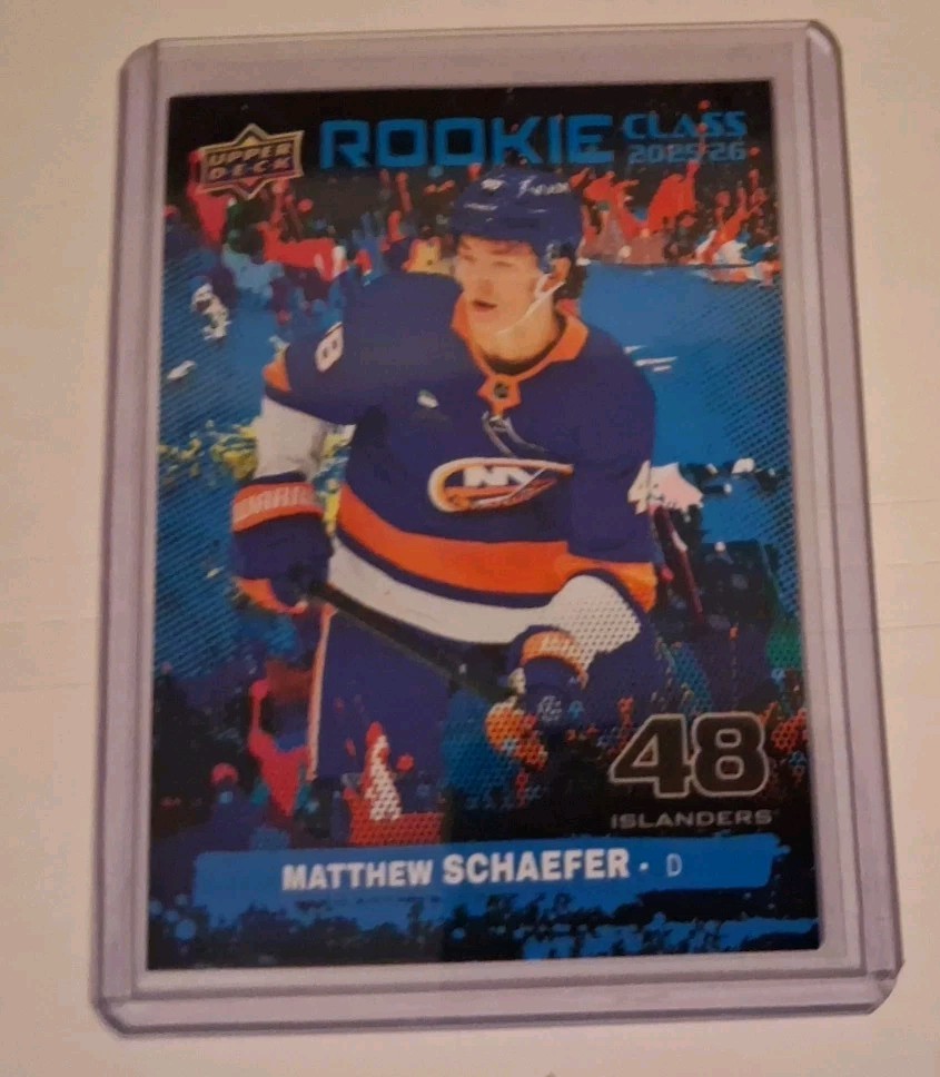 2025-26 Upper Deck  - Rookie Commemorative Class Matthew Schaefer #RC-21 