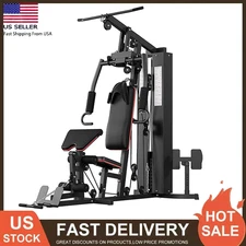 Home Gym Equipment Multifunctional Full Body Exercise Workout Station Leg Press