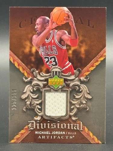 MICHAEL JORDAN 2007 Upper Deck Divisional Artifacts #DA-MJ GAME USED JERSEY #'d