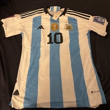 Camiseta Adidas Argentina - Mundial Qatar 2022 - Lionel Messi #10