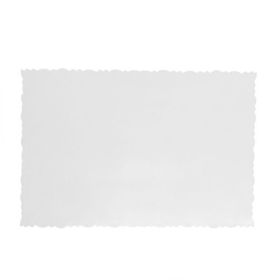 100x White Cardstock Paper Laciness Design 15x10CM Blank Postcard For Gr SET