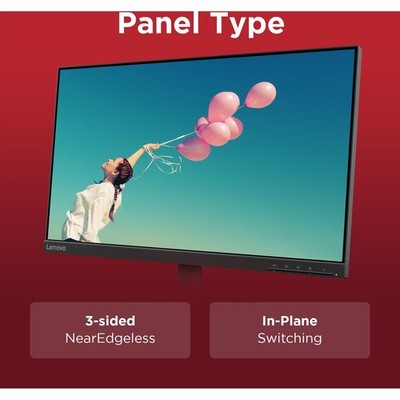 Lenovo TDS L24-4e Full HD 23.8 Inches Monitor Black | eBay UK