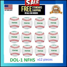 Diamond Sports DOL-1 HS NFHS/NOCSAE High School Baseball 12 pack Dozen Champion