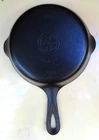 Griswold #5 Cast Iron Skillet - 724 H Small Logo - Vintage Griswold Iron - Exc.