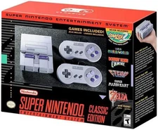 Super Nintendo Entertainment System: Super NES Classic Edition - Gray Open box