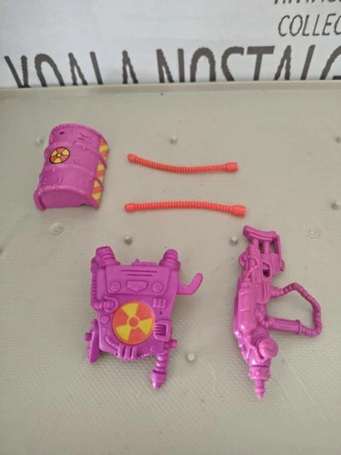Vintage Toxic Crusaders Radiation Ranger Figure Accessories Lot 1991
