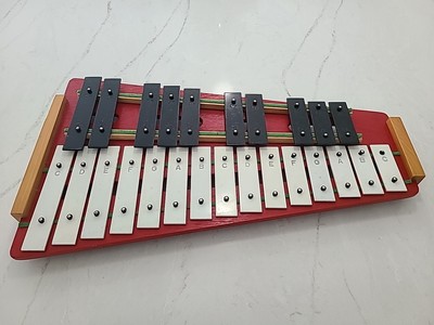 Xylophone, 25 Notes Glockenspiel By Rhythm Band Inc. Seoul Korea