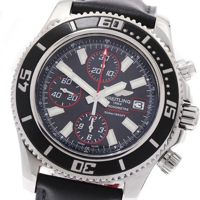 BREITLING Super Ocean A13341 Chronograph black Dial Automatic Men's Watch_937864