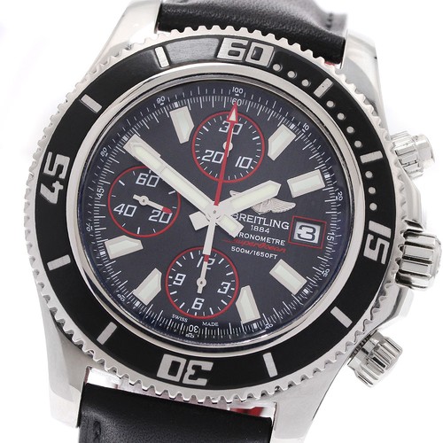 BREITLING Super Ocean A13341 Chronograph black Dial Automatic ...