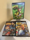 Crash Bandicoot PS2 by Vivendi Sierra Universal NTSC Racing Action Manual Lot